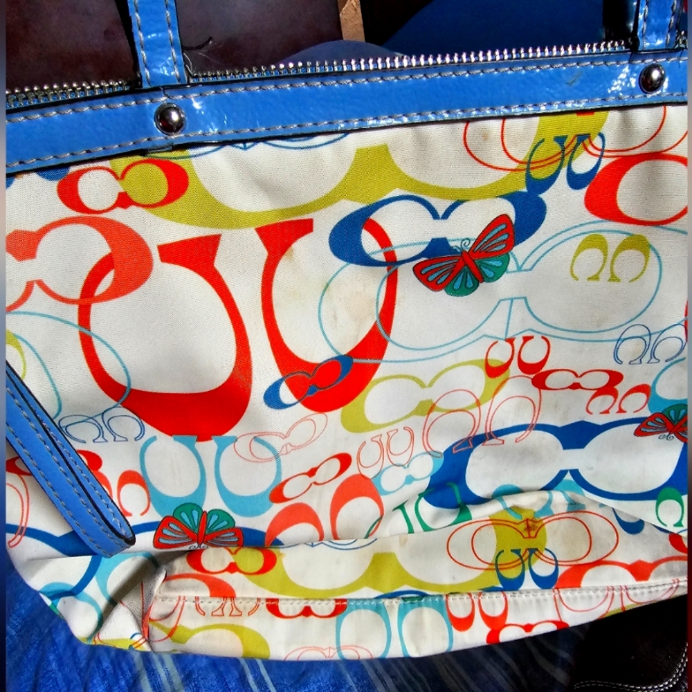 Coach hand bag